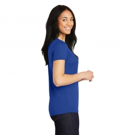 Sport-Tek LST450 Ladies PosiCharge Competitor Cotton Touch Tee - True Royal