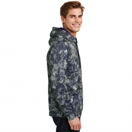 Sport-Tek ST230 Sport-Wick Mineral Freeze Fleece Hooded Pullover - True Navy