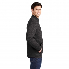 Sport-Tek ST281 Triumph 1/4-Zip Pullover - Black Heather