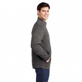 Sport-Tek ST281 Triumph 1/4-Zip Pullover - Dark Grey Heather