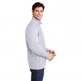 Sport-Tek ST284 Super Heavyweight Full-Zip Sweatshirt - Athletic Heather