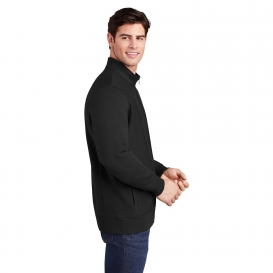 Sport-Tek ST284 Super Heavyweight Full-Zip Sweatshirt - Black