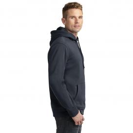 Sport-Tek ST290 Repel Hooded Pullover - Graphite Grey