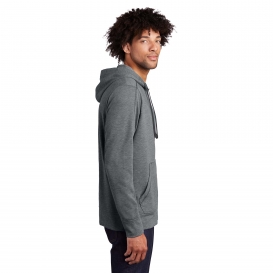 Sport-Tek ST293 PosiCharge Tri-Blend Wicking Fleece Full-Zip Hooded Jacket - Dark Grey Heather