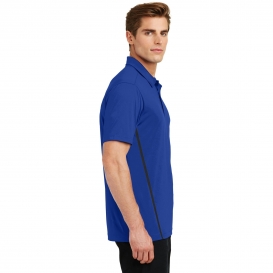 Sport-Tek ST620 Contrast PosiCharge Tough Polo -True Royal/Black