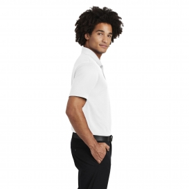 Sport-Tek ST640P PosiCharge RacerMesh Pocket Polo - White