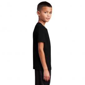 Sport-Tek YST420 Youth Posi-UV Pro Tee - Black