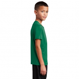 Sport-Tek YST420 Youth Posi-UV Pro Tee - Kelly Green
