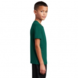 Sport-Tek YST420 Youth Posi-UV Pro Tee - Marine Green