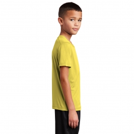 Sport-Tek YST420 Youth Posi-UV Pro Tee - Yellow