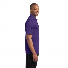 Sport-Tek ST690 PosiCharge Active Textured Polo - Purple