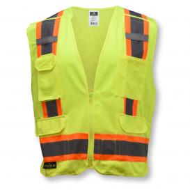Radians SV46G Type R Class 2 Breakaway Surveyor Safety Vest - Yellow/Lime