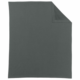 Port Authority 18900 Heavy Blend Fleece Stadium Blanket - Charcoal
