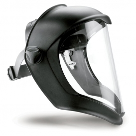 Uvex S8500 Bionic Ratchet Face Shield System with Suspension - Clear Uncoated Lens
