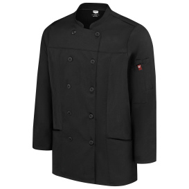 Chef Designs 053W Women\'s Deluxe Airflow Chef Coat - Black