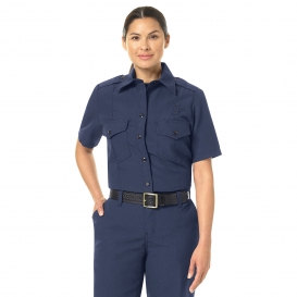 Workrite Fire Service FSC3NV Women's Short Sleeve Classic Fire Chief ...