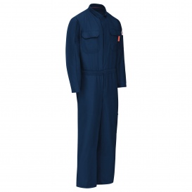 Bulwark FR QC24 Men\'s iQ Series Lightweight Mobility Coverall - Navy
