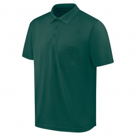 Red Kap SK98 Men\'s Performance Knit Pocket Polo - Short Sleeve - Hunter Green