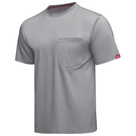 Red Kap TKM2 Cooling Short Sleeve Pocket T-Shirt - Gravel