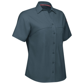 Red Kap TSW1 Women\'s Cooling Work Shirt - Short Sleeve - Arctic