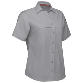 Red Kap TSW1 Women\'s Cooling Work Shirt - Short Sleeve - Gravel