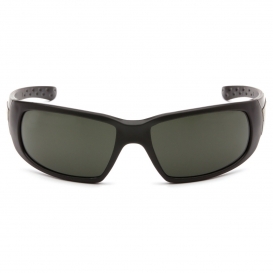 Venture Gear VGSB622TB Montello Eyewear - Black Frame - Smoke Green Anti-Fog Lens