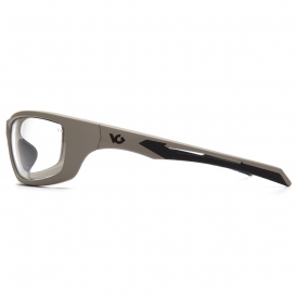 Venture Gear VGST1310T Howitzer Tactical Eyewear - Tan Frame - Clear Anti-Fog Lens