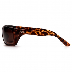 Venture Gear VGST918T Vallejo Eyewear - Tortoise Frame - Bronze Anti-Fog Lens