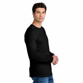 Gildan 67400 CVC Long Sleeve Tee - Pitch Black