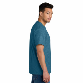 Port & Company PC340 CVC Tee - Mountain Blue Heather