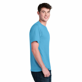 Port & Company PC01 Core Blend Recycled Tee - Aquatic Blue