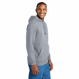 CornerStone CSF630 Tough Fleece Pullover Hoodie - Heathered Grey