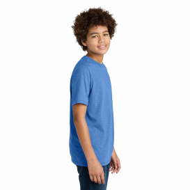 Port & Company PC340Y Youth CVC Tee - Heather Royal