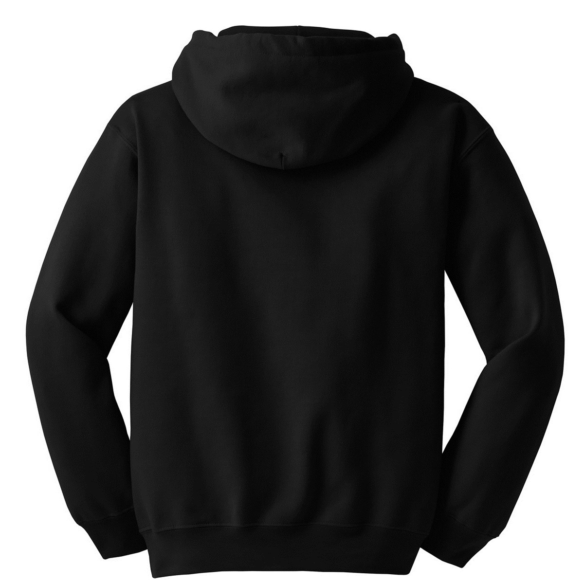 Gildan 12500 DryBlend Pullover Hooded Sweatshirt - Black | FullSource.com