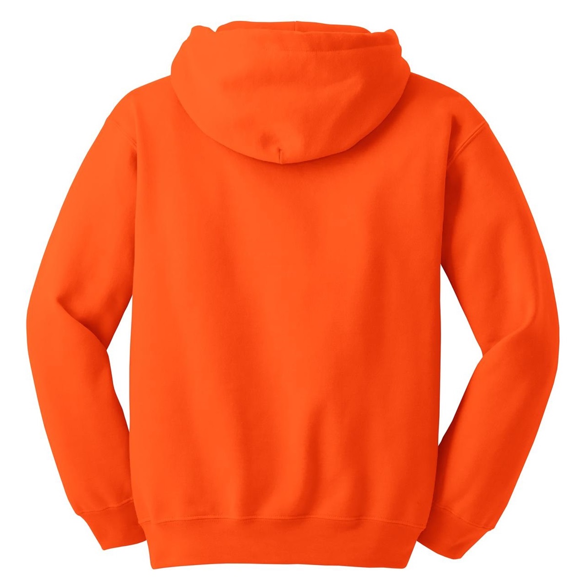 laser orange sweatshirt