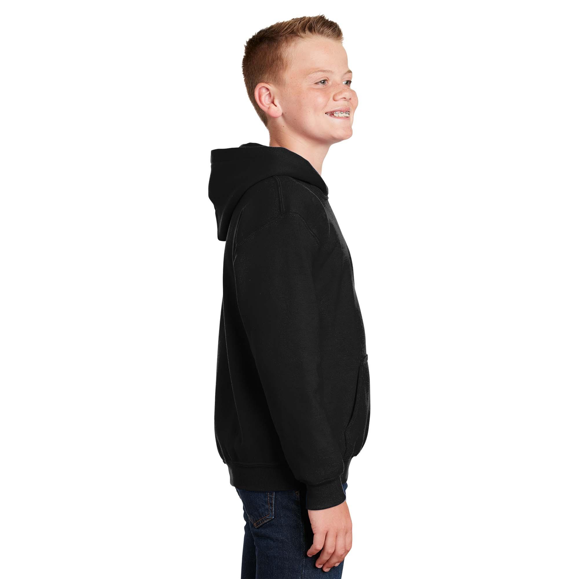 HHDesignsKS Loud and Proud KC - Kansas City Youth Hoodie Gildan 18500B