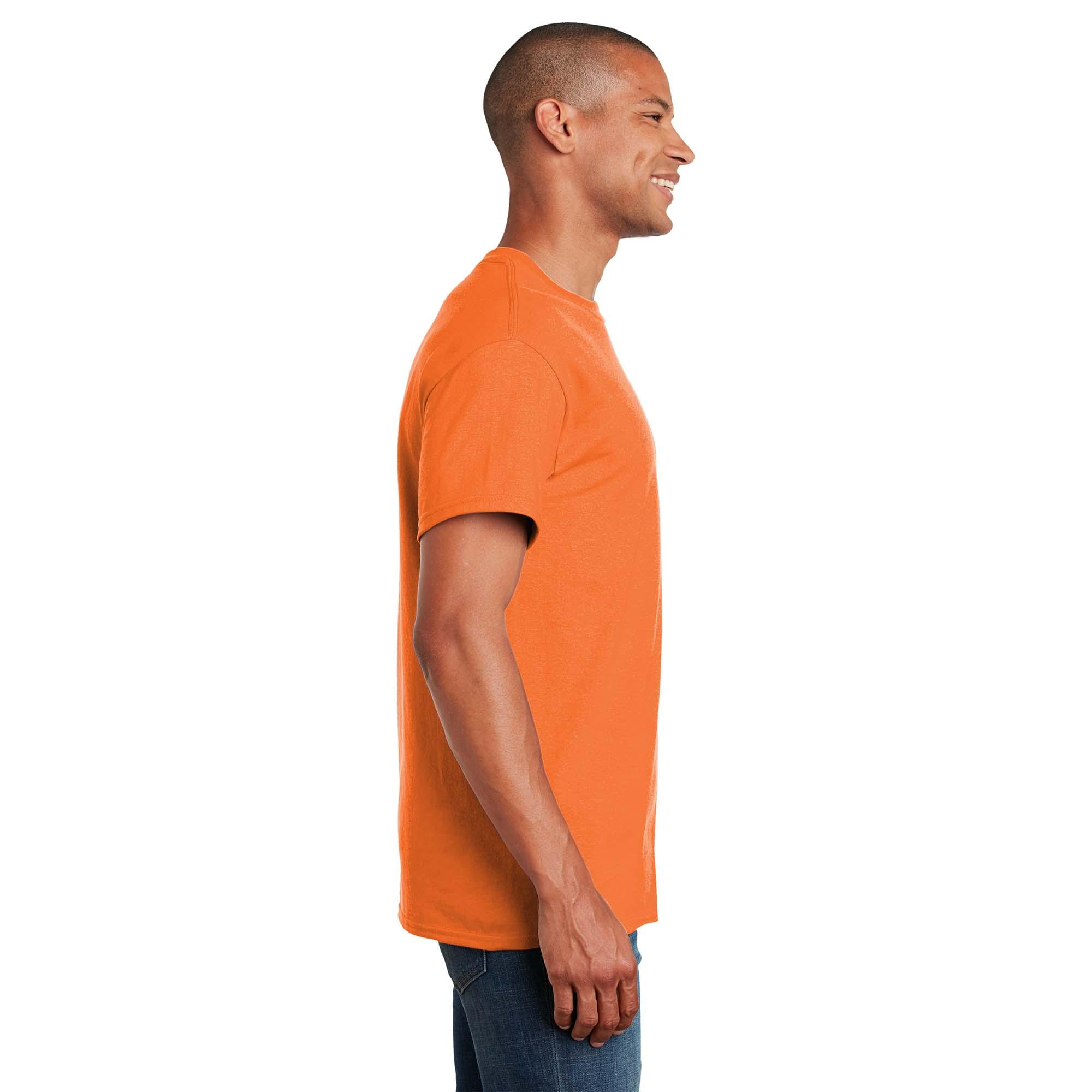 Gildan 2000 Ultra Cotton 100% US Cotton T-Shirt - S. Orange