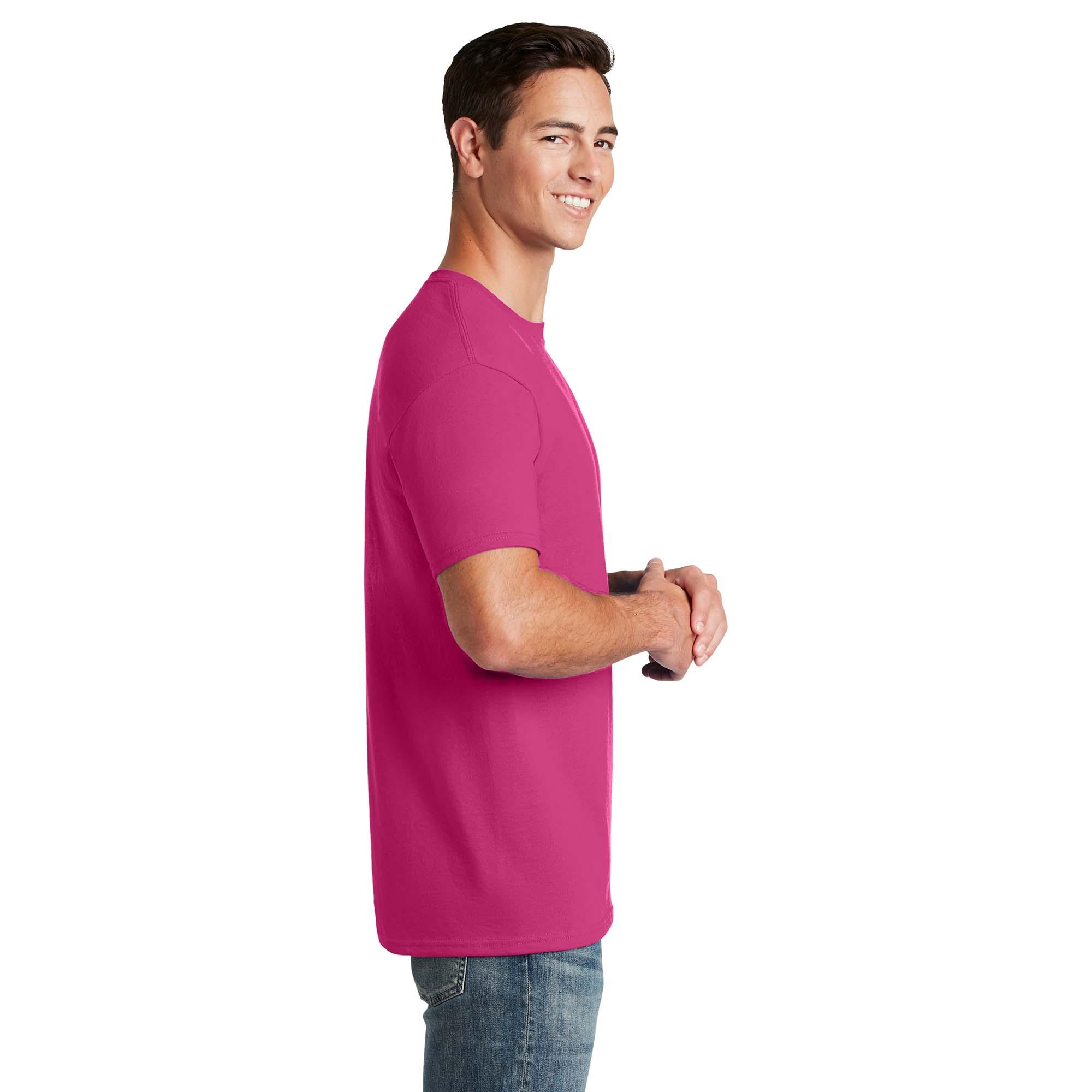 Jerzees 29M Dri-Power 50/50 Cotton/Poly T-Shirt - Cyber Pink