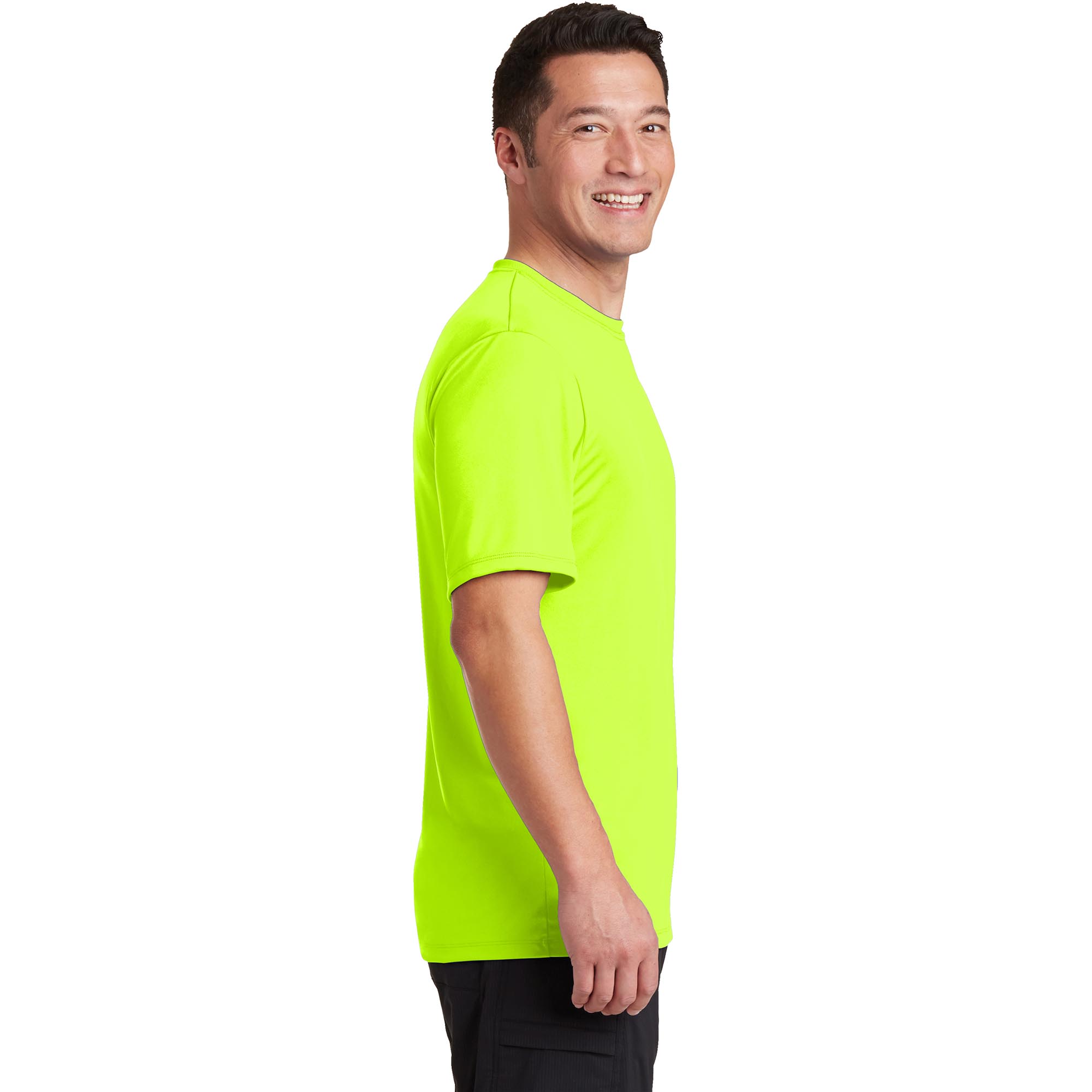 hanes safety green