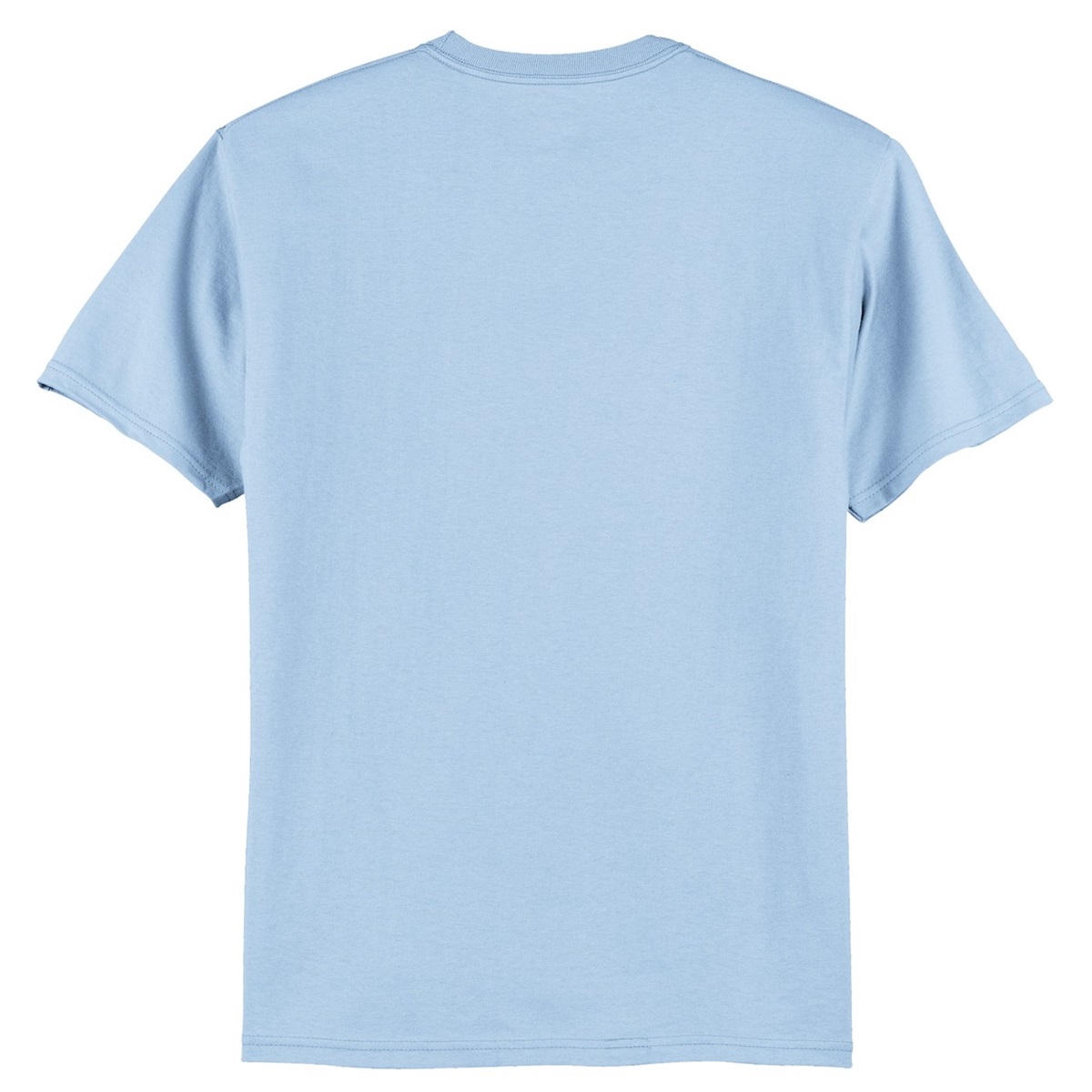 Hanes 5250 Tagless Cotton T-Shirt - Light Blue | FullSource.com