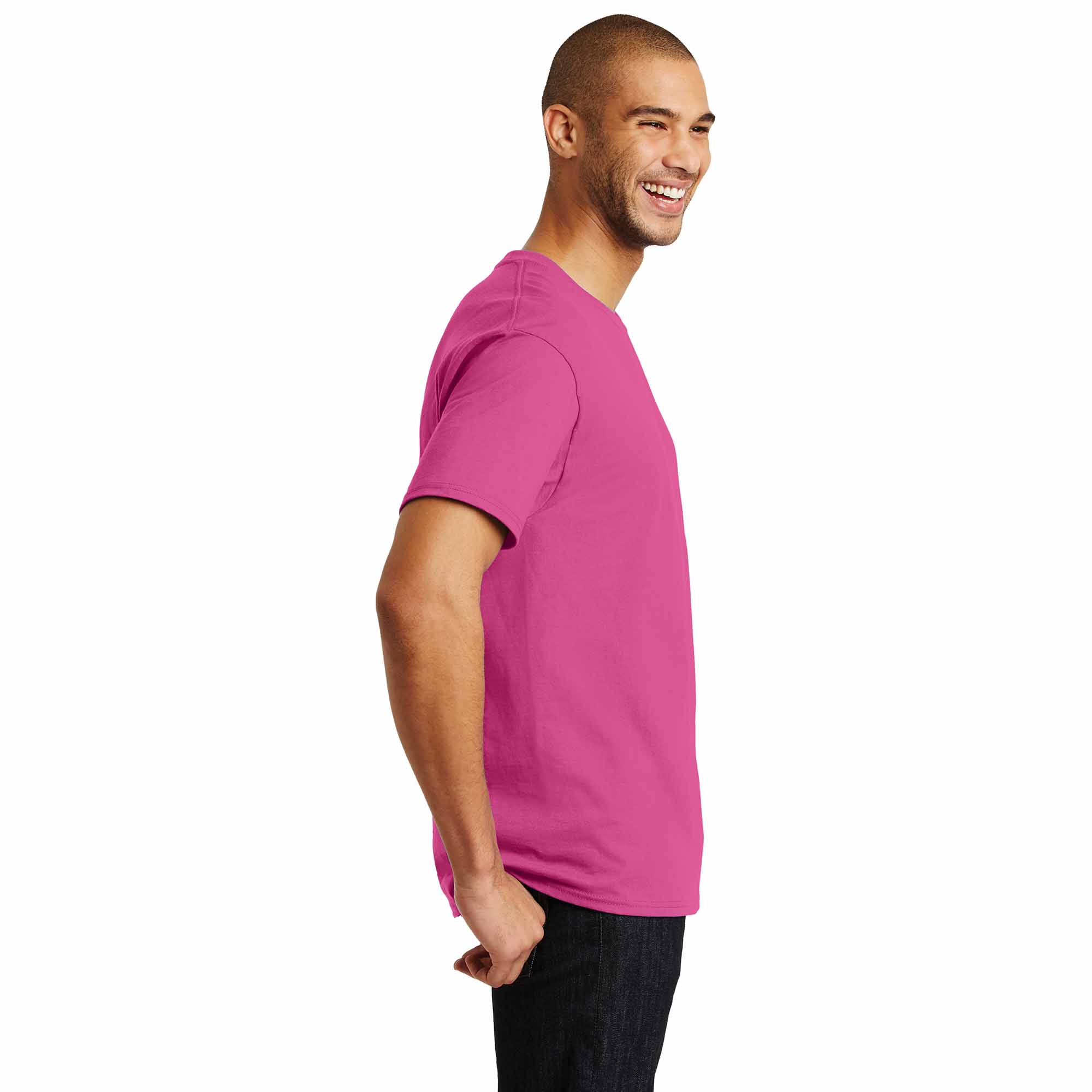 Bulk Pink Hanes T-Shirts 