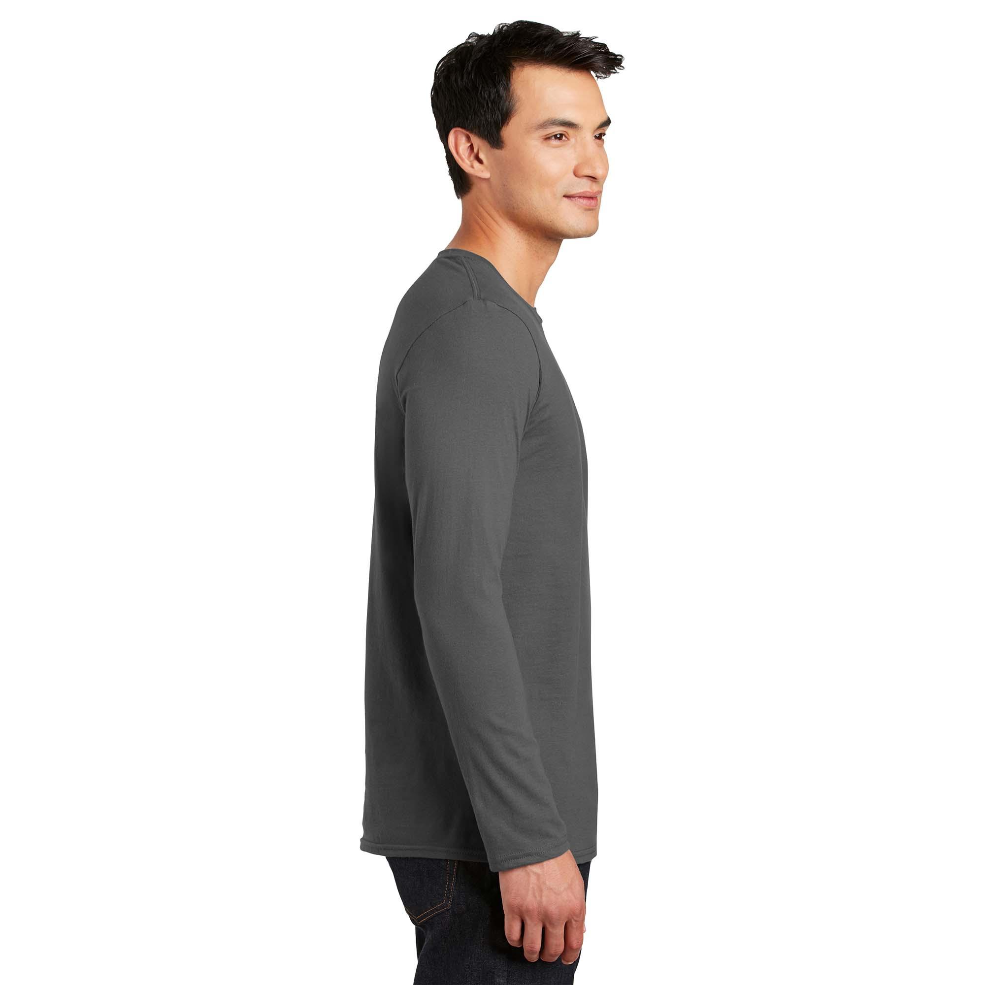 Gildan 64400 Softstyle Long Sleeve T-Shirt - Charcoal | Full Source