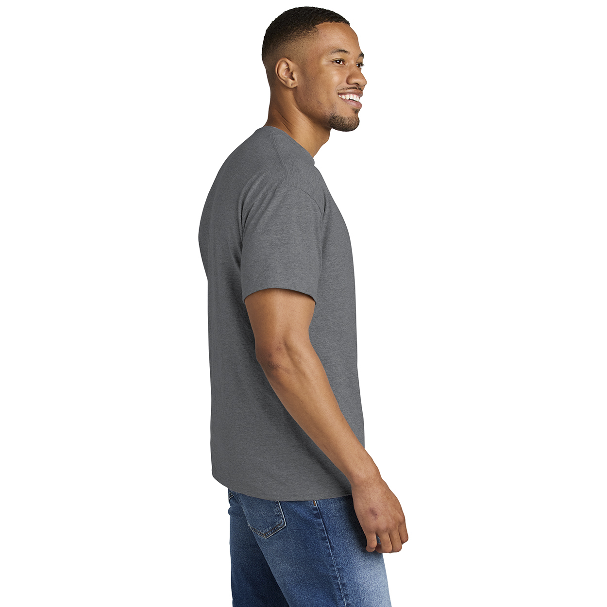 Gildan 8000 DryBlend T-Shirt - Graphite Heather | Full Source