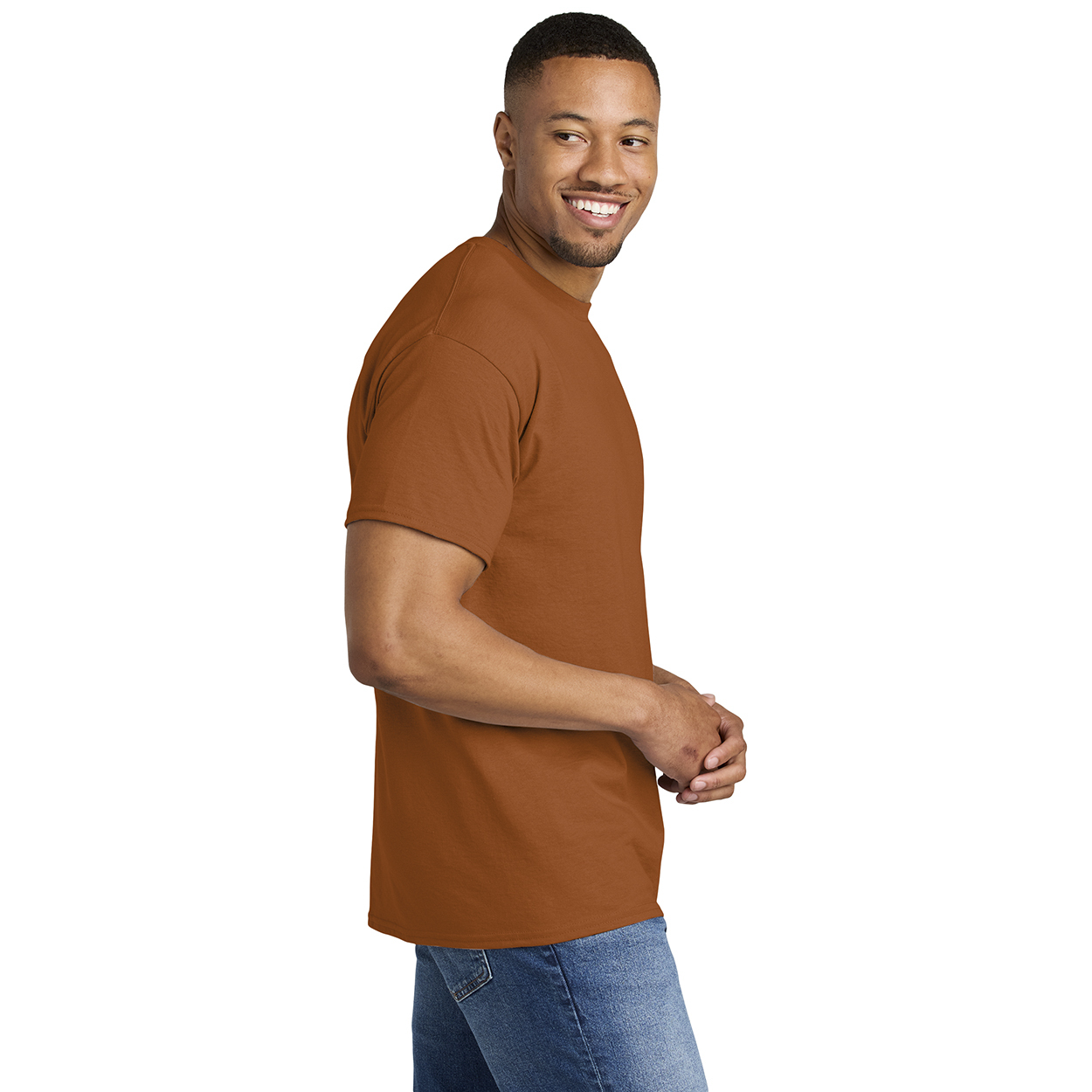 Gildan 8000 DryBlend T-Shirt - Texas Orange | Full Source
