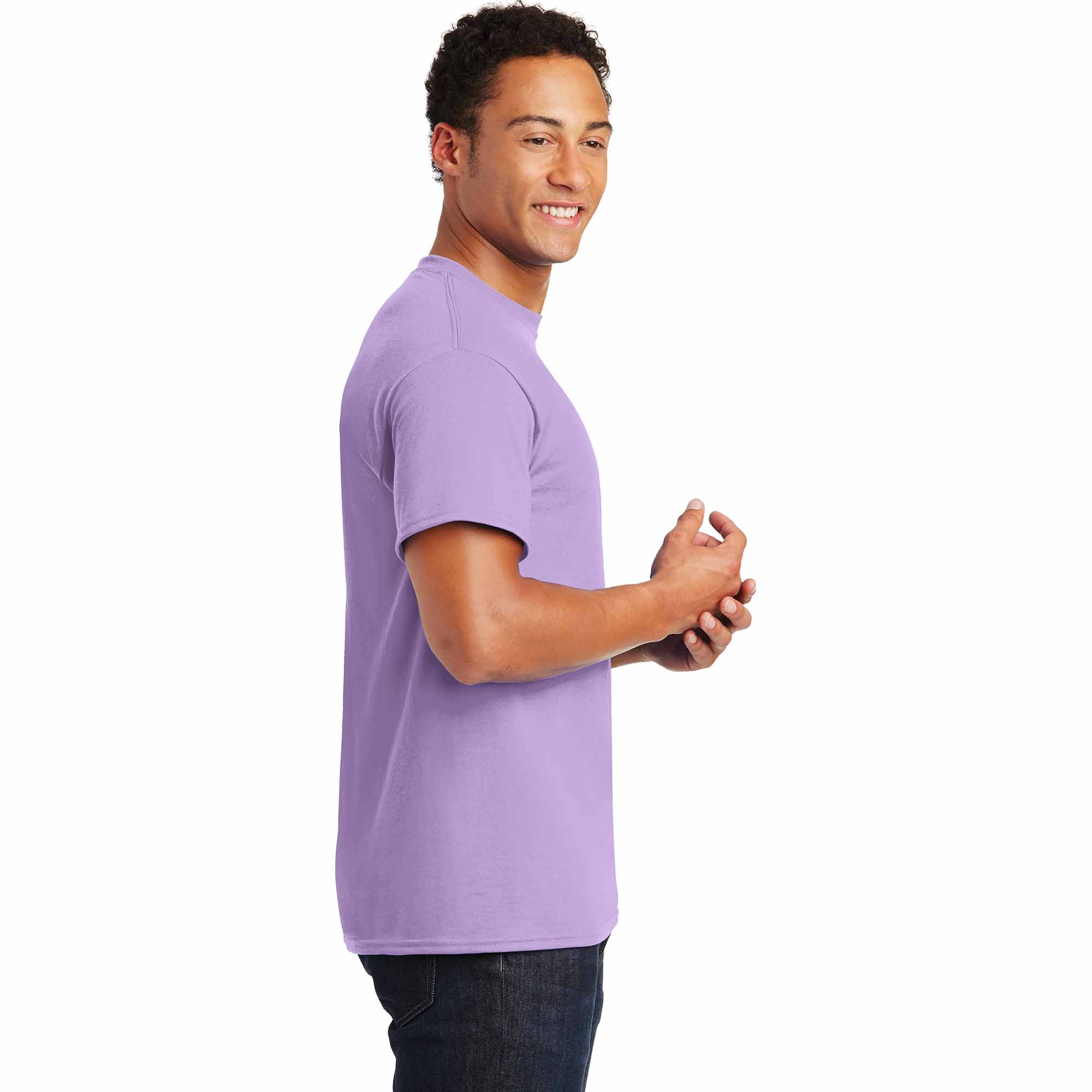 Gildan 8000 DryBlend T-Shirt - Orchid | FullSource.com