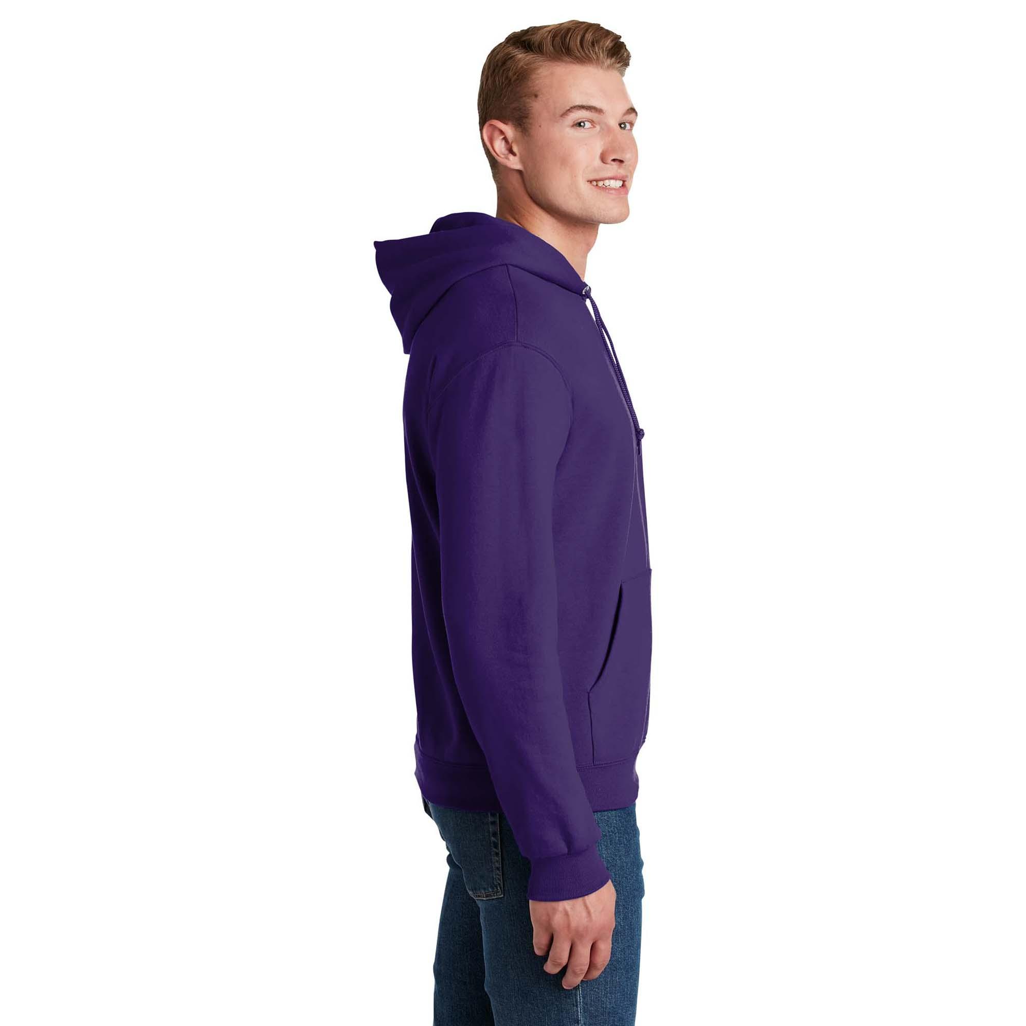 Adult 8 Oz. NuBlend® Colorblock Raglan Pullover Hood...