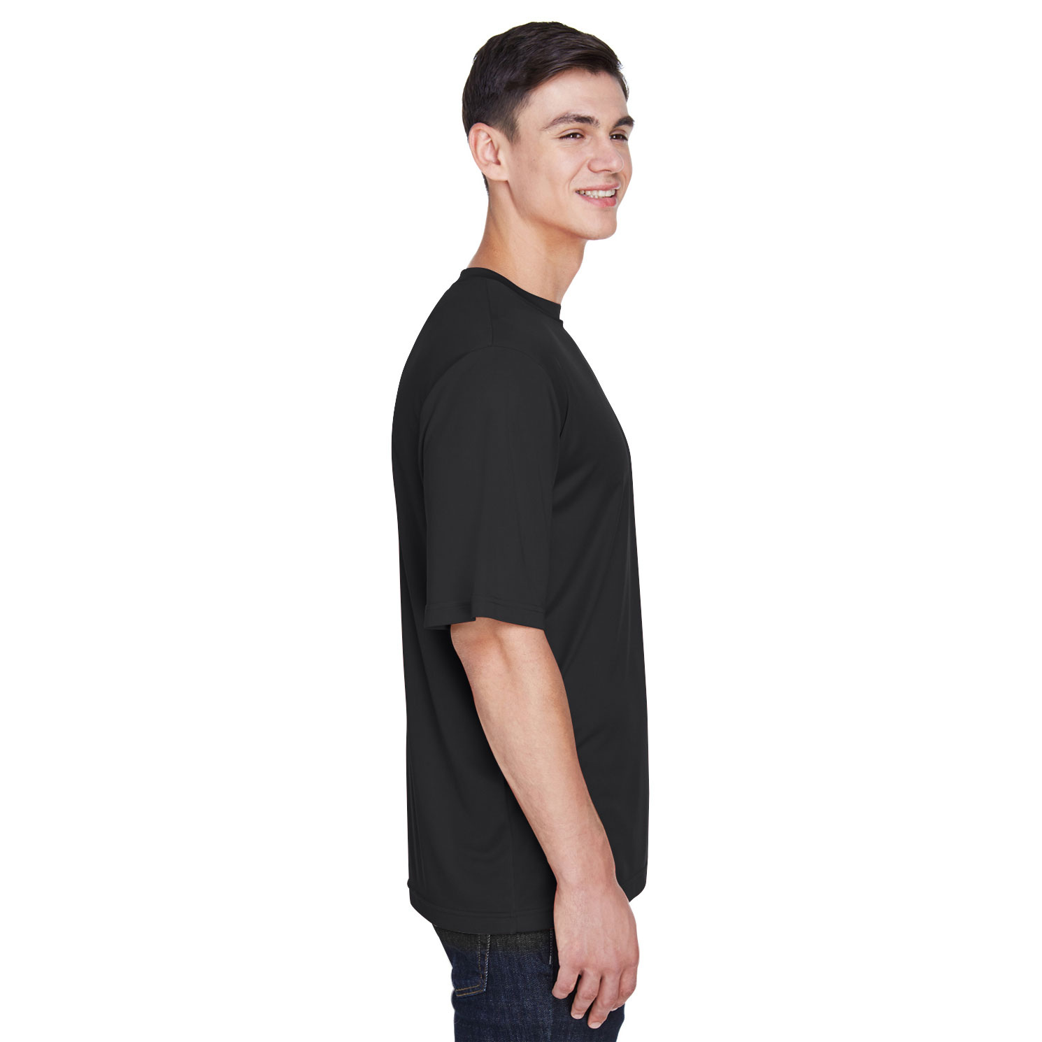 Team 365 TT11 Men's Zone Performance T-Shirt - Black | Full Source