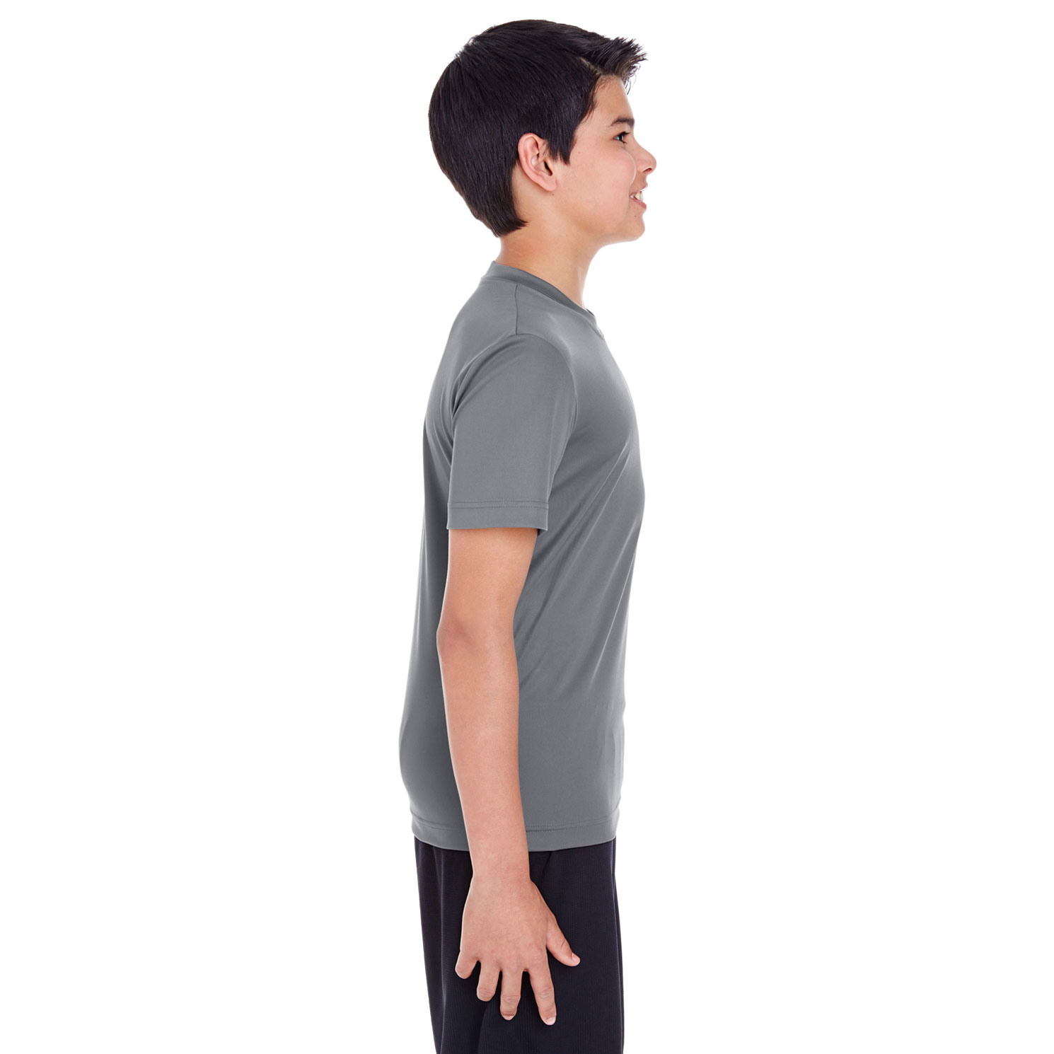 Team 365 TT11Y Youth Zone Performance T-Shirt - Sport Graphite | Full ...