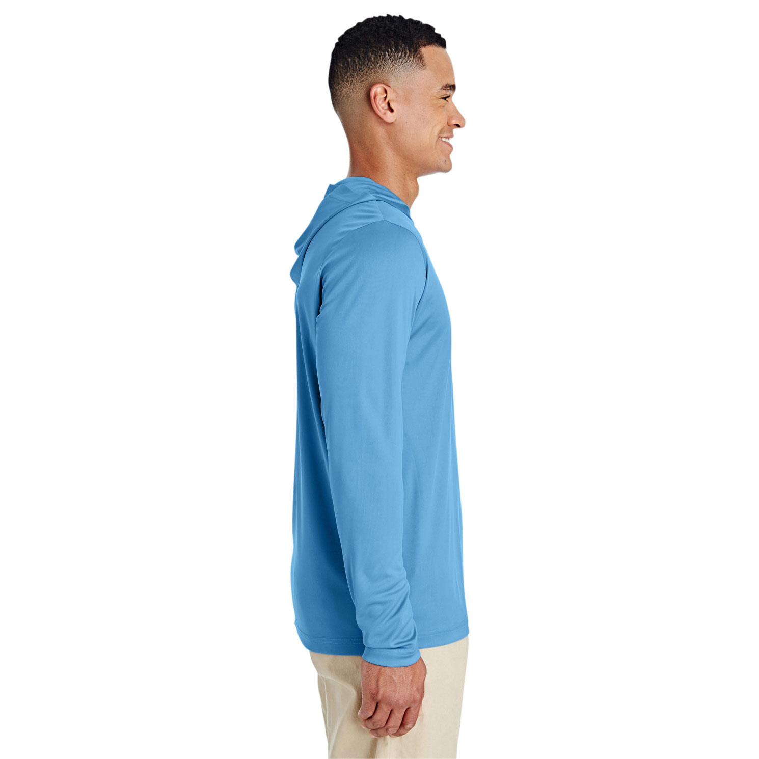 Team 365 TT41 Men's Zone Performance Hoodie - Sport Light Blue | Full ...