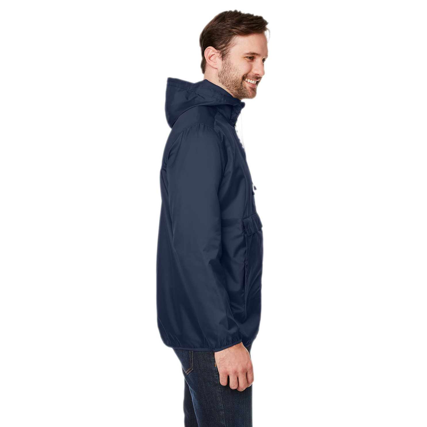 Team 365 TT77 Adult Zone Protect Packable Anorak Jacket - Sport